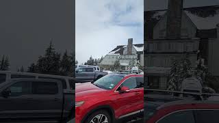 Timberline Lodge travel family skiing hiking snow snowboarding [upl. by Oile726]