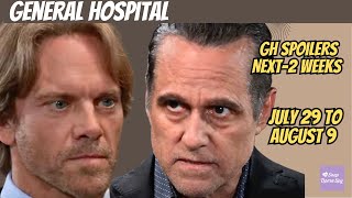 General Hospital 2Week Spoilers July 29Aug 9 Sonny Crosses the Line amp Kristina’s Emergency gh [upl. by Nnaeirelav]