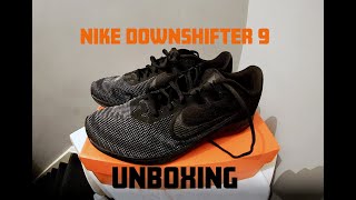 Nike Downshifter 9 Unboxing [upl. by Aissert364]