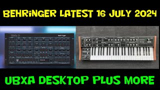 Latest Behringer News 16 July 2024 [upl. by Edylc]