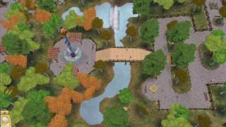 Zoo Tycoon 2  Temperate forest zoo and entrances ideas [upl. by Afihtan]