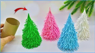 How to make Paper Christmas Tree 🌲  DIY Christmas tree  Anku art and craft [upl. by Eruza]