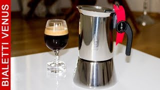 HOW TO MAKE ESPRESSO WITH ESPRESSO MACHINE BIALETTI VENUS  ENRICOSKITCHEN [upl. by Alhan]