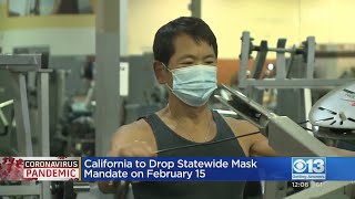 California Mask Mandate Expires Feb 15 Counties Can Have Own Mandates In Place [upl. by Nytsua29]