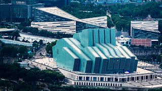 Live A look at Chongqing Grand Theater an imaginative ship by the Yangtze River  Ep9 [upl. by Yekcim108]