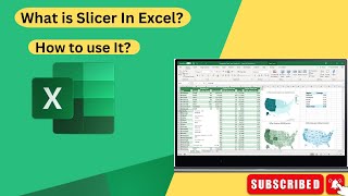 What is Slicer in Excel How to use Slicer  Filter Your Data in Smartly slicer excelclasses [upl. by Aerdnaid]