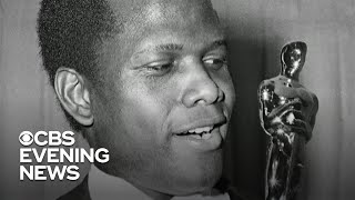 Oscarwinning actor Sidney Poitier dies at 94 [upl. by Karon]