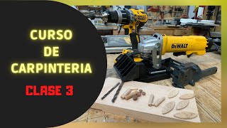 CURSO GRATIS DE CARPINTERIA  CLASE 3  UNION Y ENSAMBLE [upl. by Aynor772]