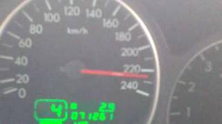 Subaru Forester 25T tuned 0240 acceleration [upl. by Gasper]