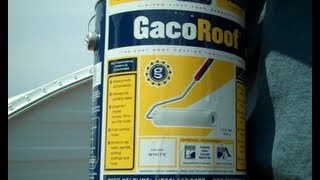 GACO roof coating [upl. by Anert]