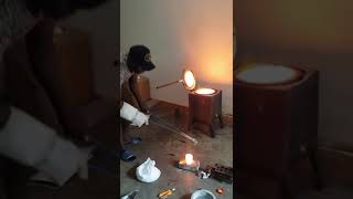 DIY Gold Smelting Our Home Setup in a Single Room [upl. by Enelyaj]