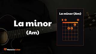 Acordul La Minor  Invata Chitara Online cu MasterinGuitar [upl. by Reteip703]