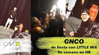 RICHARD casi mata a CHRIS  LA FIESTA TRAS EL SHOW EN X FACTOR  CNCO EN UK ENG SUB [upl. by Mel]