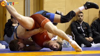 🤼 Wrestling  1st int Tournament LOR 24 Freestyle  82kg Gold  IRBAIKHANOV 🇧🇪 vs SAVATIEIEV 🇸🇰 [upl. by Atiras]