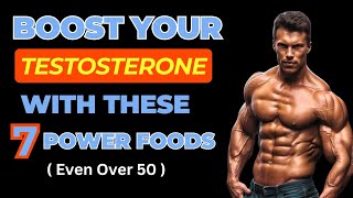 Top 7 Foods to Boost Testosterone Naturally Even Over 50 [upl. by Feinleib]