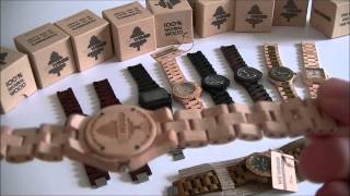 WEWOOD horloges bij Kishnl  Houten eco horloges [upl. by Heppman759]