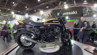 Kawasaki Z900RS Akashi Custom Paint Comp Winner 2018 MCN Exel [upl. by Lisk108]