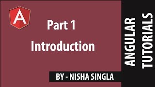 Introduction Angular Tutorial 1 [upl. by Clayson953]