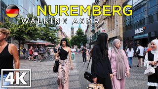 GERMANY 4K Walking in Nuremberg during Music Festival 2024  Walking Tour [upl. by Leahcimnhoj]