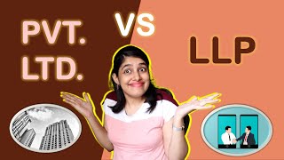 Private Limited vs LLP  Best Legal Company Registration pvt ltd vs limited liability partnership [upl. by Vasiliki302]