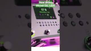 Mooer GE1000GE1000Li The Ultimate MultiEffects Pedalboard for Guitarists guitar guitarist [upl. by Aurore]