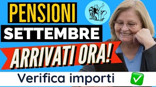 ⚡️PENSIONI SETTEMBRE 2023 👉 GIÀ ARRIVATI GLI IMPORTI nel Dettaglio Pensionistico Verifica ORA❗️ [upl. by Suivatra]