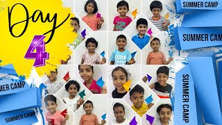 Day 4 Summer camp  Fun Games for kids  Choti Duniya Summer camp  Games  Dance  Art n craft [upl. by Yhtak]