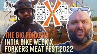 Join the Meat Revolution with 2000 people Forkers Meat Fest  India Bike Week 2022 [upl. by Martelle]