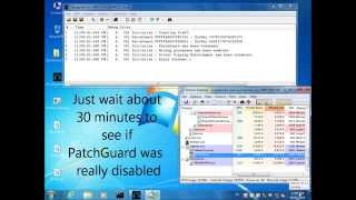 Runtime Disabling PatchGuard on Win7 SP1 [upl. by Armand]