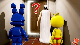 GUESS WHATS IN GRANNYS SECRET ROOM GTA 5 Mods FNAF RedHatter [upl. by Vlad]