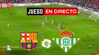 2T ¡¡¡GOLEADA DEL BARÇA🏆 FC Barcelona 50 Betis  EN VIVO 🚨 La Liga 🌟 Fecha 4 [upl. by Karl]