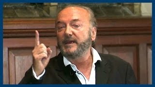 George Galloway  The State of Britain  Oxford Union [upl. by Oijres883]