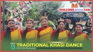 Traditional Khasi Dance  U Soso Tham Auditorium Shillong  13 October 2024 [upl. by Novej]