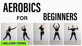 9 Min Aerobics For Beginners  Morning Energy Booster  Aerobic Exercises [upl. by Notse]