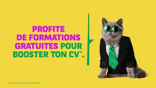 BNP PARIBAS × Mon chat sûr la solution pour muscler ton CV avec Edflex [upl. by Delamare]