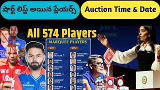 Shortlisted Players List For IPL 2025 Mega Auction  IPL Mega Auction Time amp Date  factsmaavalite [upl. by Crutcher729]