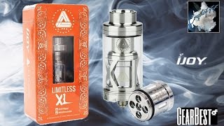 REVUE ATOMISEUR LIMITLESS XL RTARBA par IJOY° Revue fr [upl. by Charlie792]