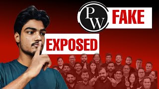 The end of Physics Wallah  Physics wallah is fake  exposed video 💥 [upl. by Drahser881]