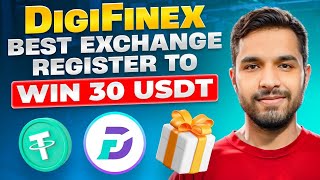 Register Win 30 Best Crypto Exchange DigiFinex [upl. by Brelje]