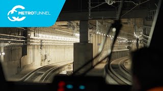 Testing multiple trains in the Metro Tunnel [upl. by Helbonnah]