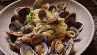 Tagliatelle Vongole  蜆肉意粉 [upl. by Alakim]