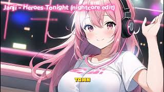 Janji  Heroes Tonight NCSNightcore edit [upl. by Aidne]