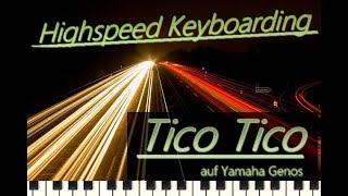 quotFingerbrecherquot TICO TICO ║ Keyboardcover Yamaha Genos ║ wwwOKEYde  Deine OnlineKeyboardschule [upl. by Hinman]