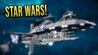 STAR WARS Munificent ClassFrigate  Space Engineers [upl. by Tova843]