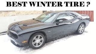 Dodge Challenger Best Winter Tires [upl. by Chuipek]