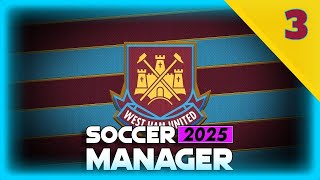 ¿Veis la plantilla del West Ham United mayor  Soccer Manager 2025 SM25 [upl. by Handbook]