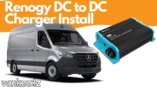 Renogy DC to DC Battery Charger Install  Charging Lithium Batteries with Alternator [upl. by Bambi]