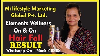 elements wellness hair fall issue result  damaged hair recover  Mi Lifestyle  Ram Patil [upl. by Eula271]