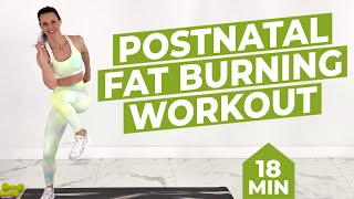 Postpartum Cardio Workout  Postpartum Weight Loss  Lose Baby Weight [upl. by Prowel]