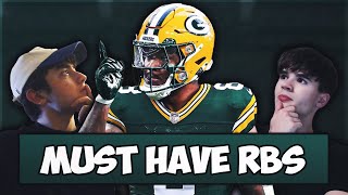 10 MUST HAVE Running Backs you NEED for 2024 [upl. by Ahouh897]